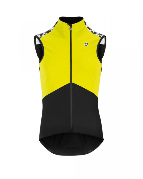 Assos MILLE GT Spring Fall Airblock Vest - fuo yellow