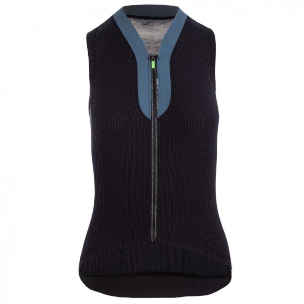 Q36.5 Jersey sleeveless L1 Woman - black pinstripe
